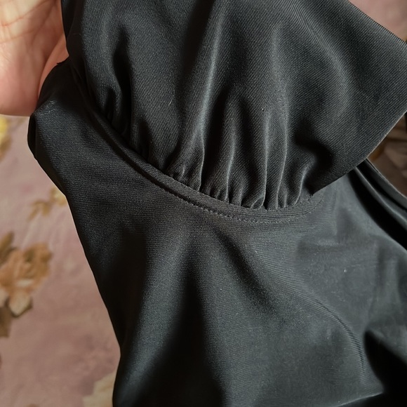 Bebe Tie Front Halter Black Jumpsuit 🌹🌹 - Picture 6 of 16